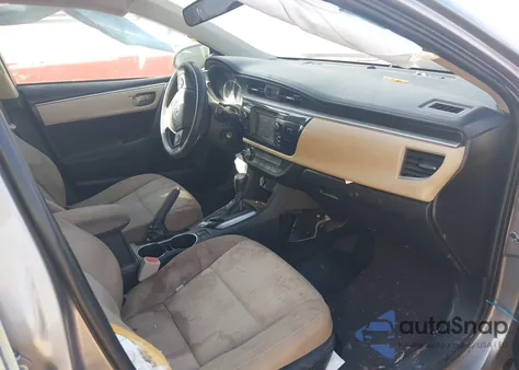 2016 Toyota Corolla Le from USA, damaged, VIN 5YFBURHE5GP371544